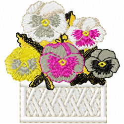 Flowers Embroidery Design 2